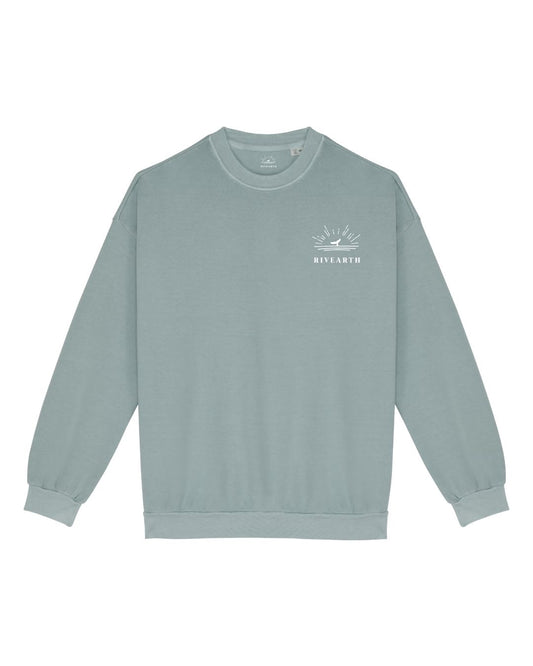 Sweat Mixte vert d'eau