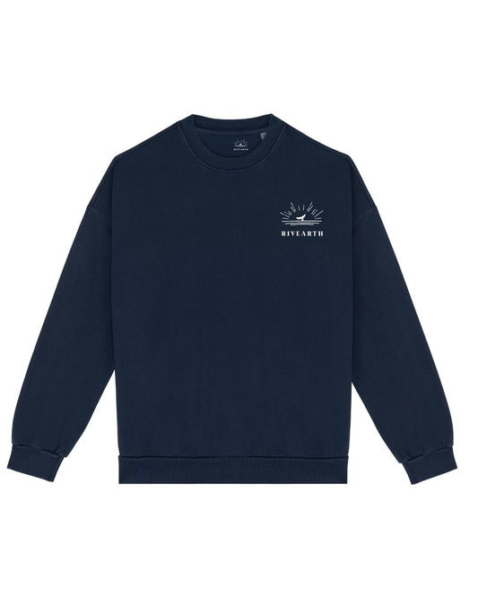 Sweat Mixte bleu marine