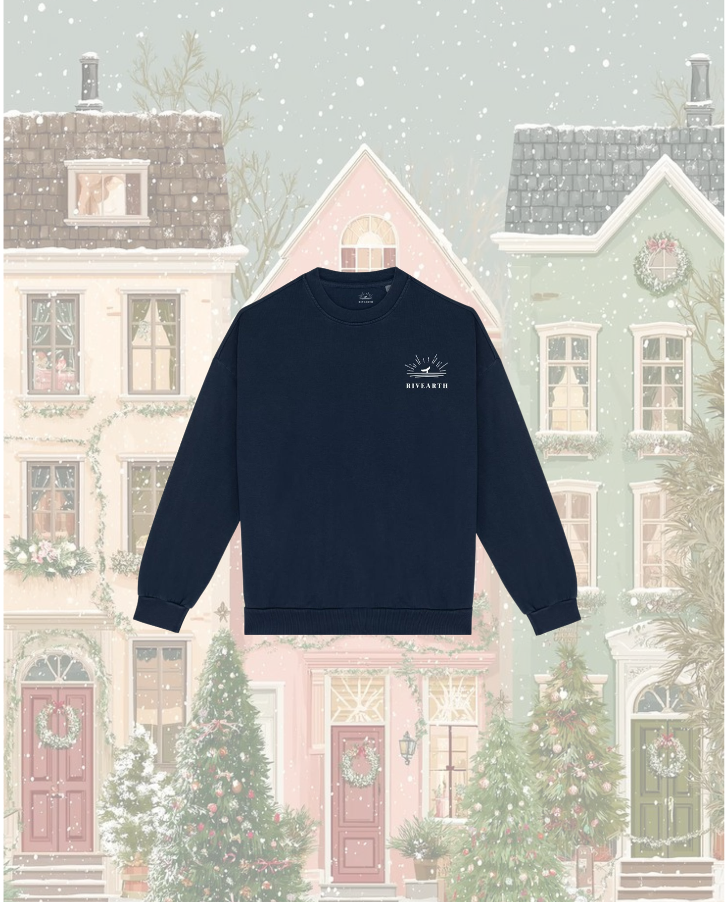 Sweat Mixte bleu marine