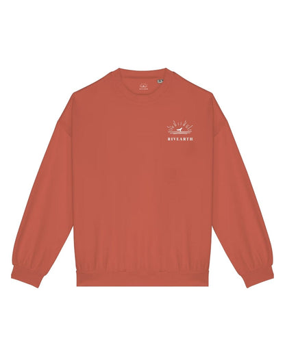 Sweat Mixte terracotta