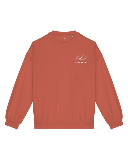 Sweat Mixte terracotta
