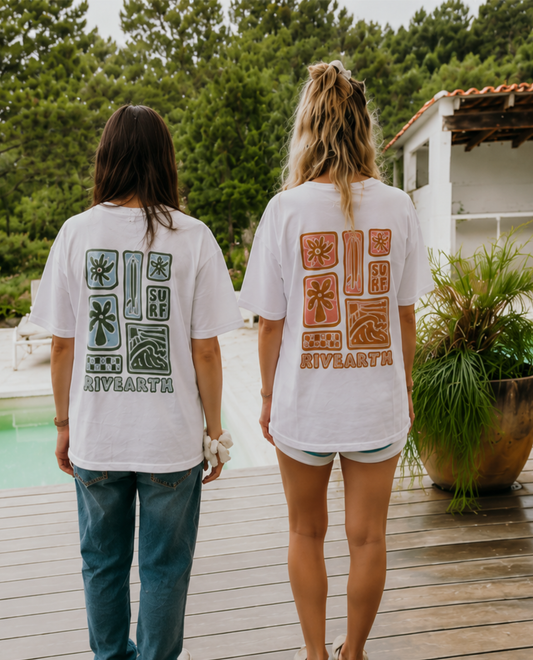 T-shirt Surf Vert